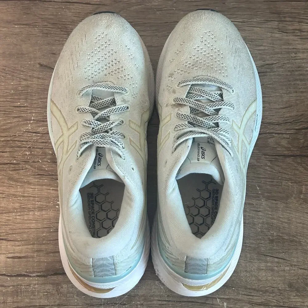 Asics Gel Kayano 29 Women’s Athletic Running Shoes Sneakers Size 8.5 Gray (Wide)